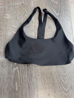Prana Black Halter-Style Seamless Sports Bra AZ0518